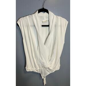 NWT Eva Mendes Sleeveless Bodysuit - Women's Size Large